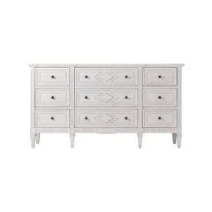 French Painted Antique Style Dresser