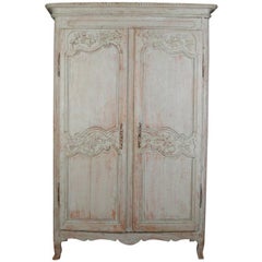 French Painted Armoire