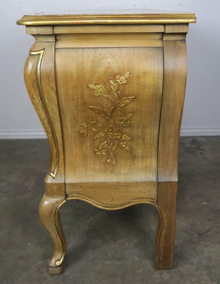 French Painted Bombay Chest, circa 1960s at 1stDibs