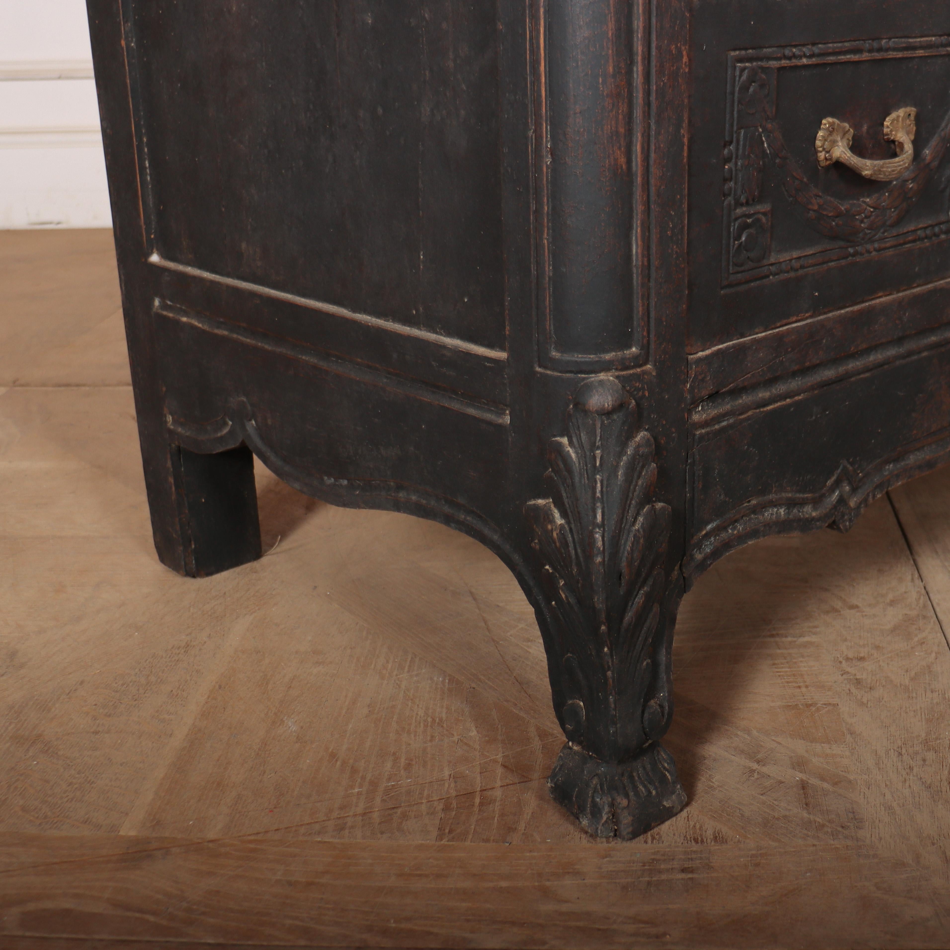 French Painted Breakfront Commode For Sale 3