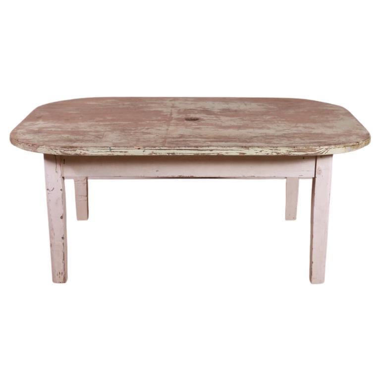 French Painted Coffee Table
