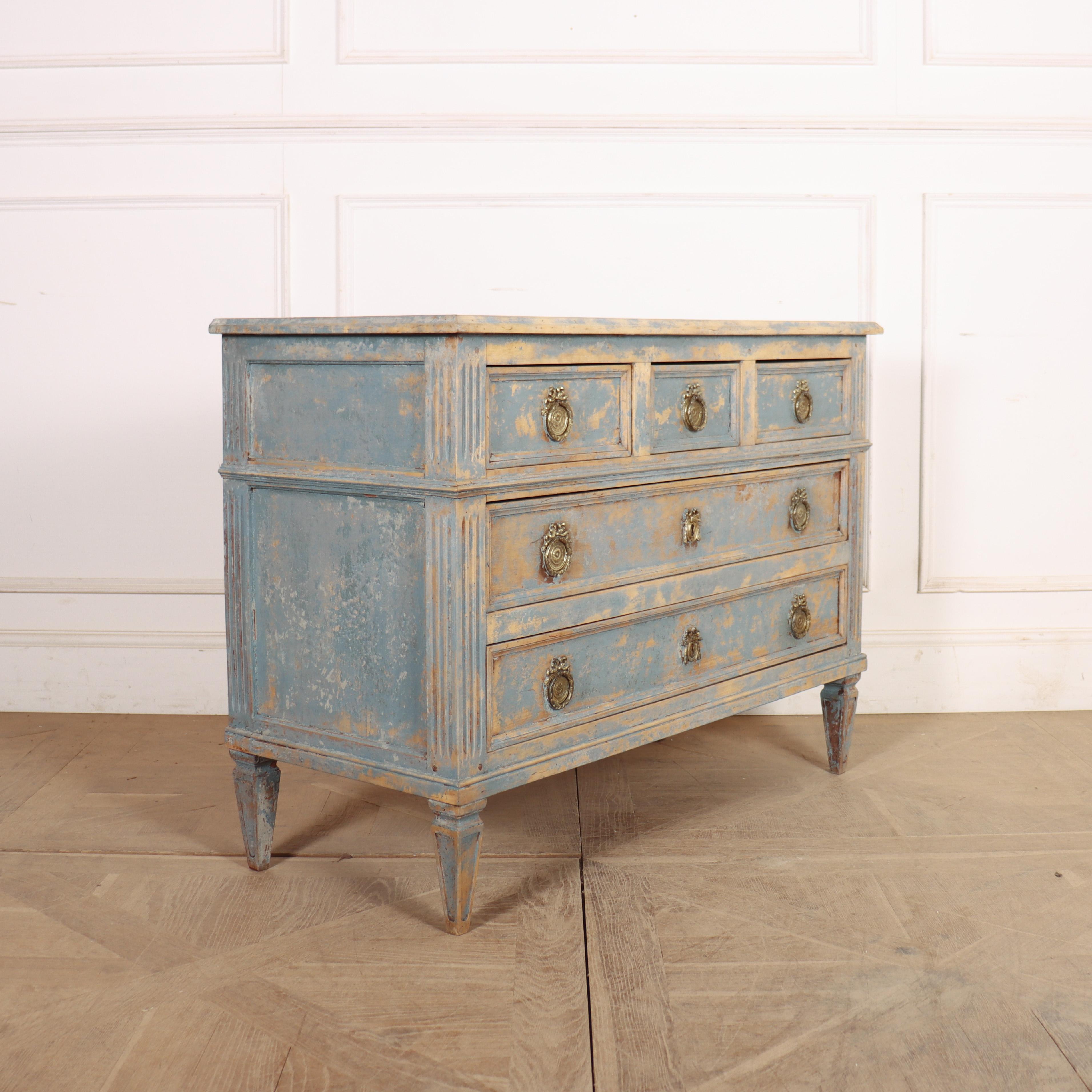 French Painted Commode For Sale 4