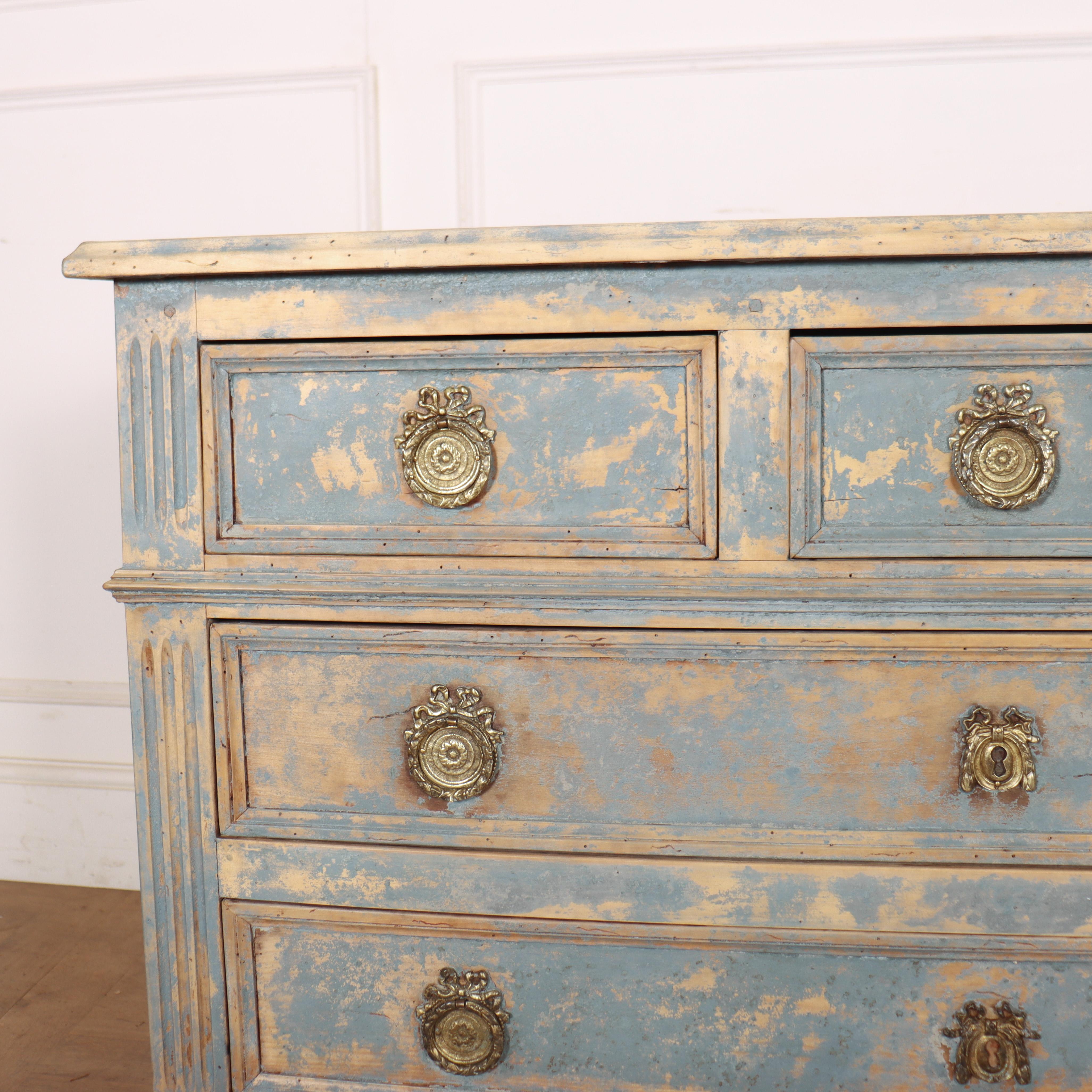 Late 19th century French bleached and painted walnut commode. 1890.


Internal reference: C


Code: 8989

Dimensions:
W: 43