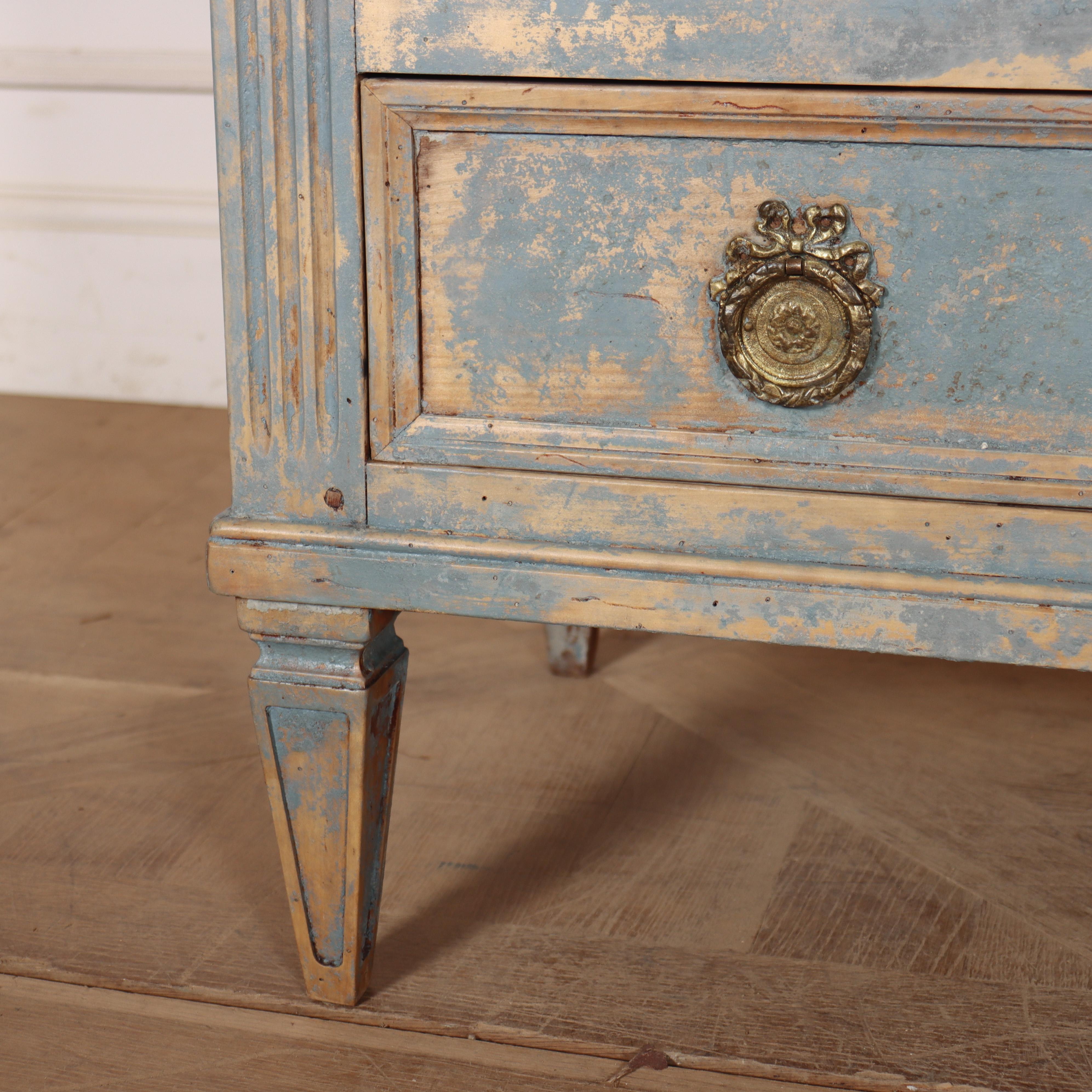 French Painted Commode For Sale 1