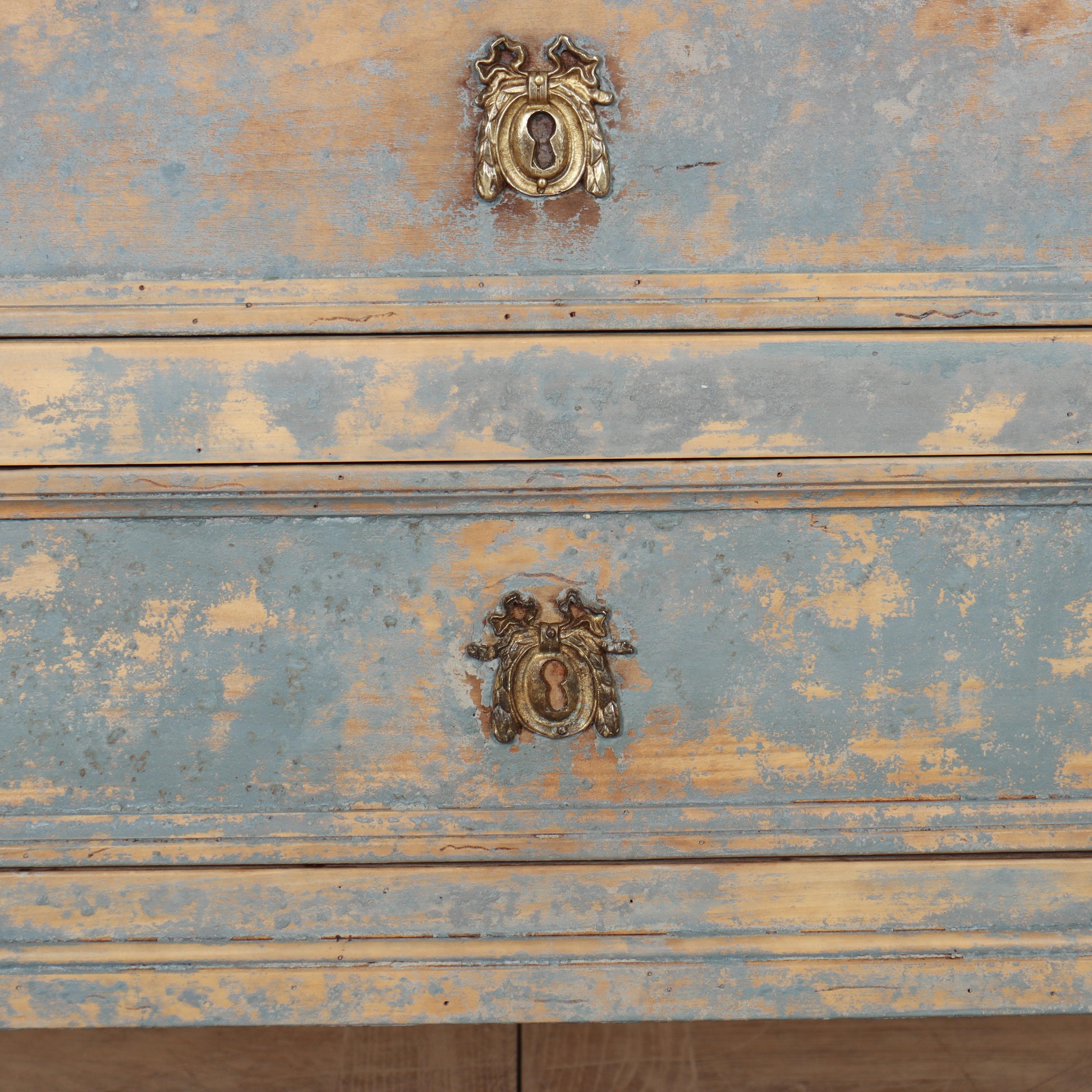 French Painted Commode For Sale 2