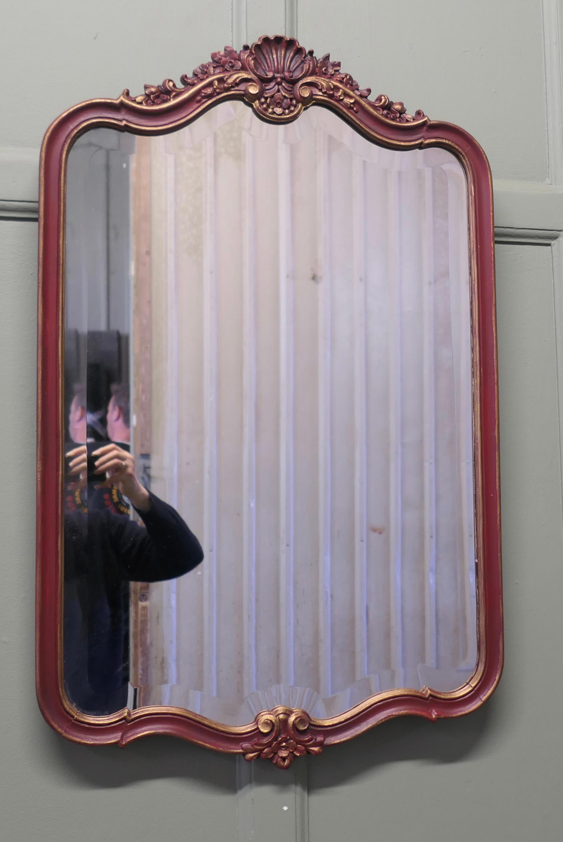 Tavolo da salotto o consolle dipinto in francese con specchio abbinato In condizioni buone in vendita a Godshill, Isle of Wight