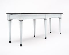 French Painted Console Table