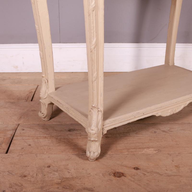 French Painted Console Table In Good Condition For Sale In Leamington Spa, Warwickshire