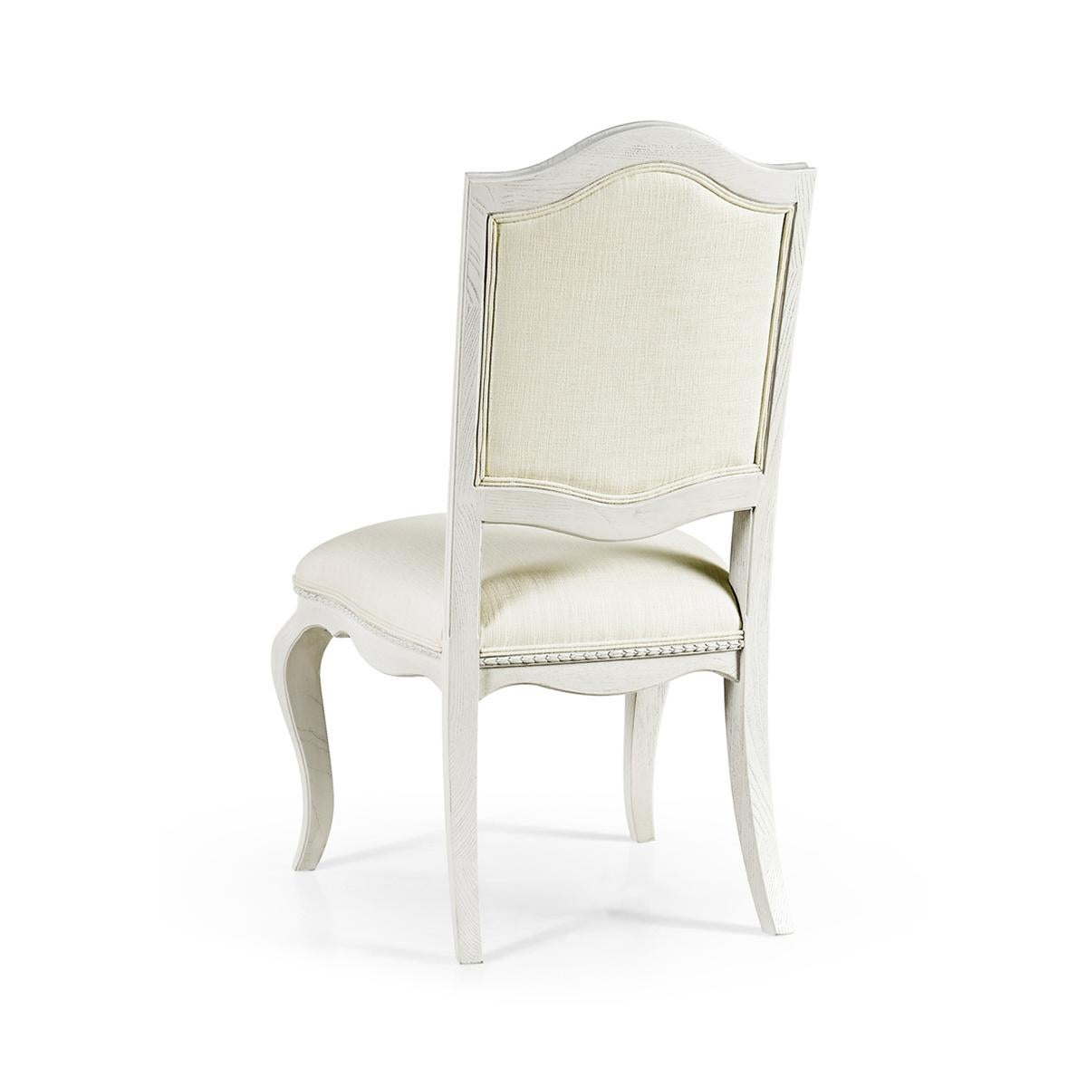 Rococo French Painted Dining Chair For Sale