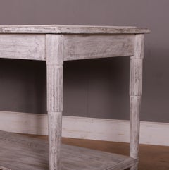 French Painted Drapers Table