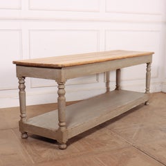 French Painted Drapers Table