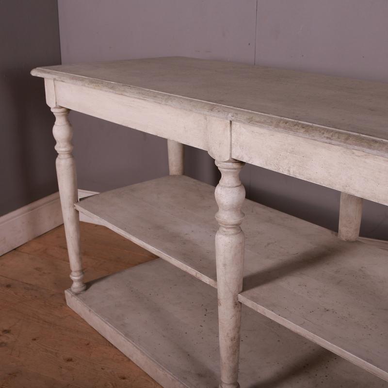 20th Century French Painted Drapers Table For Sale