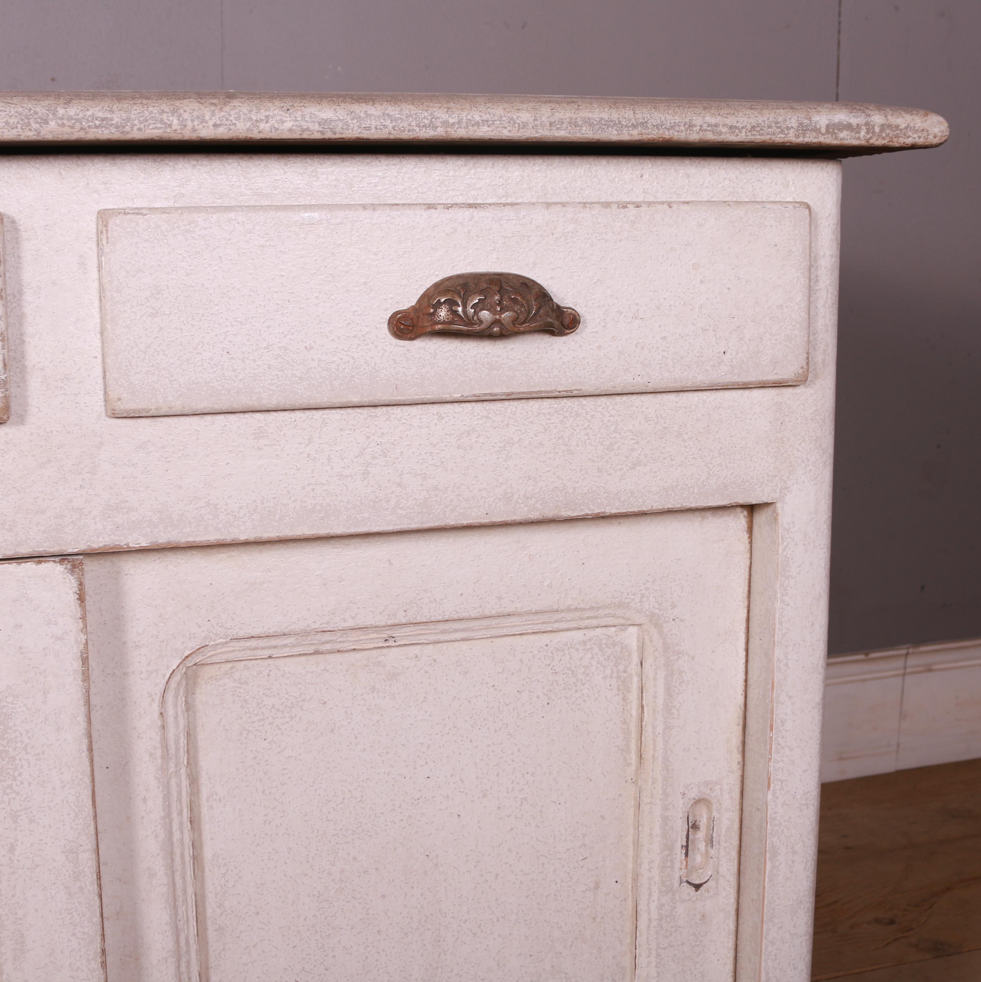 19th Century French Painted Dresser Base For Sale