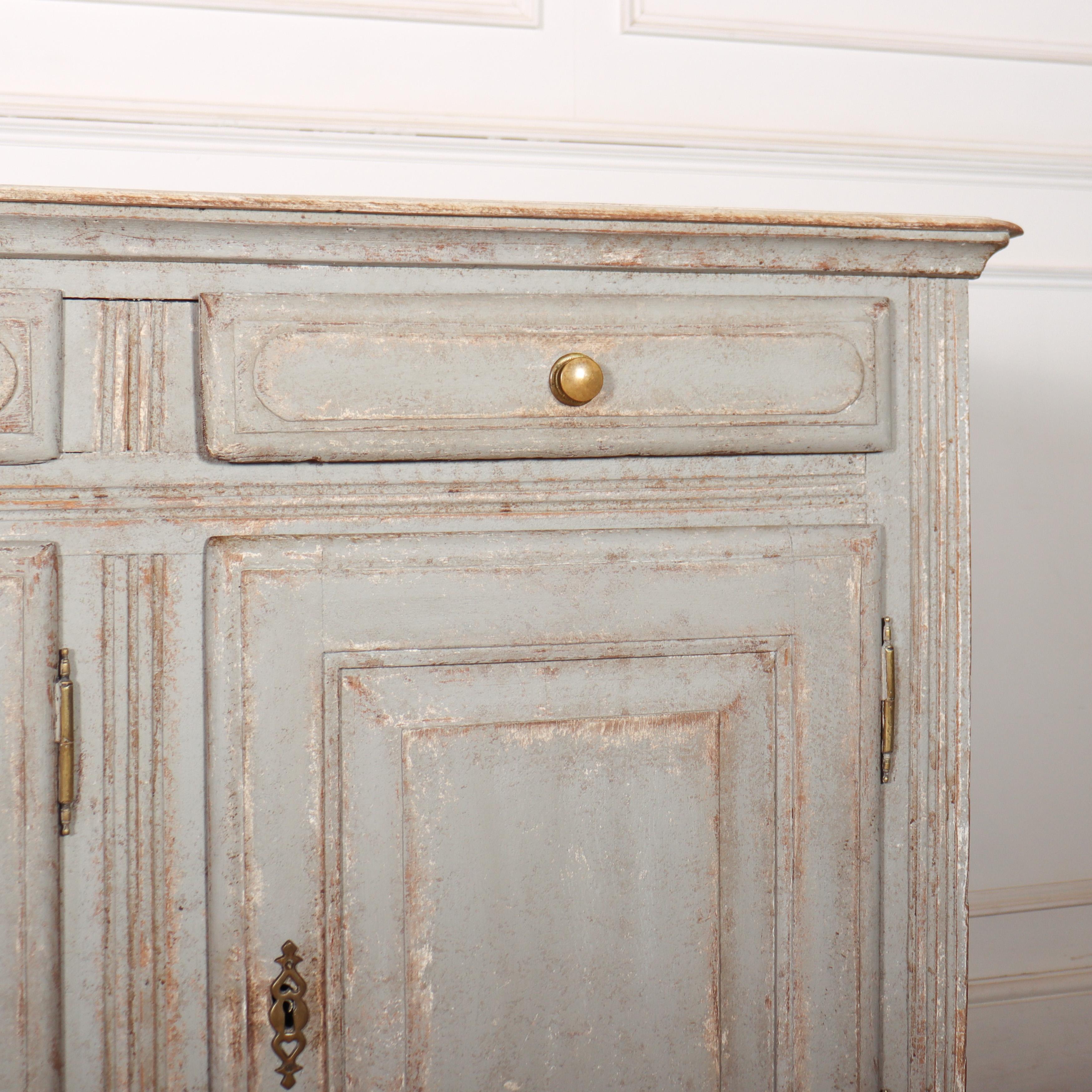 Oak French Painted Enfilade