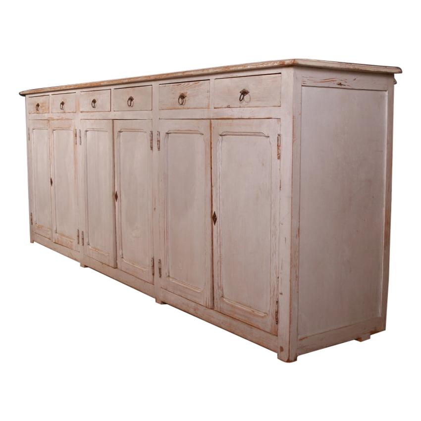 French Painted Enfilade / Sideboard