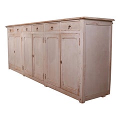 Antique French Painted Enfilade / Sideboard