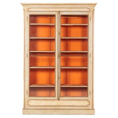 French Painted Glazed Cabinet, circa 1900