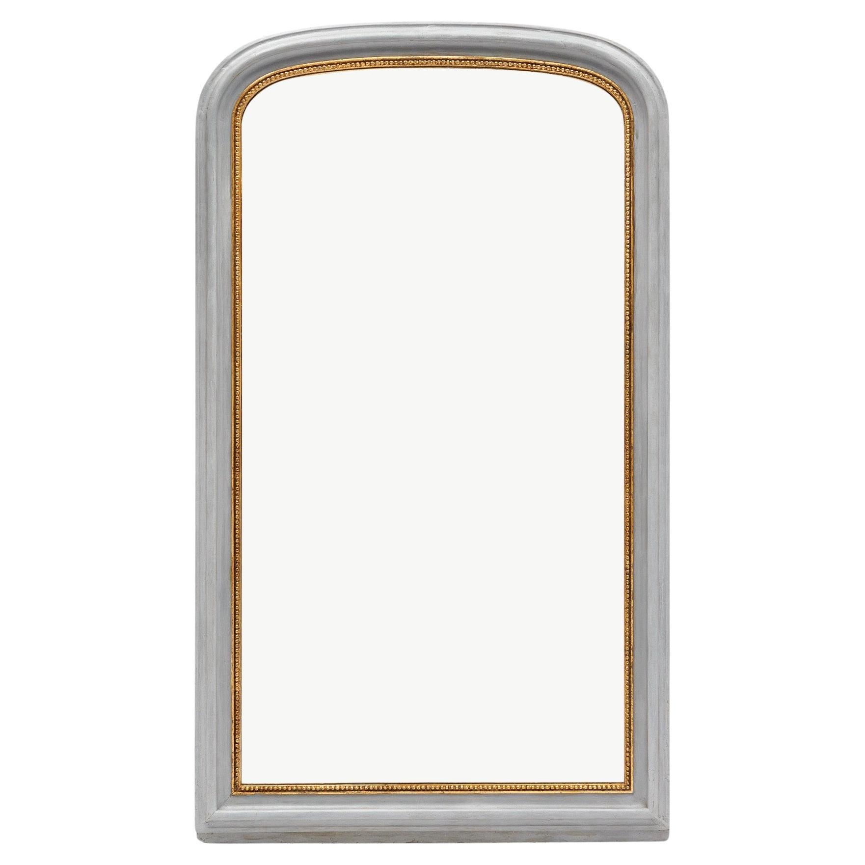 Miroir Grand Louis Philippe peint à la française
