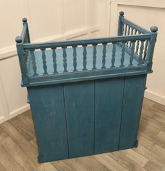 French Painted Hotel Restaurant Reception Hostess Greeting Station, Greeter