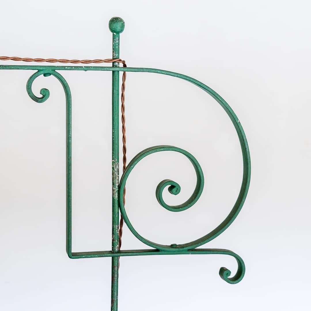 French Painted Iron Floor Lamp 3
