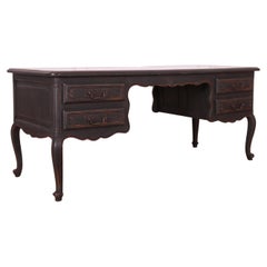 French Painted Kneehole Desk