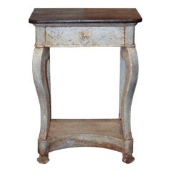 French Painted Louis Philippe Side Table