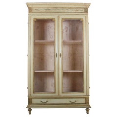 French Painted Louis XVI Bookcase