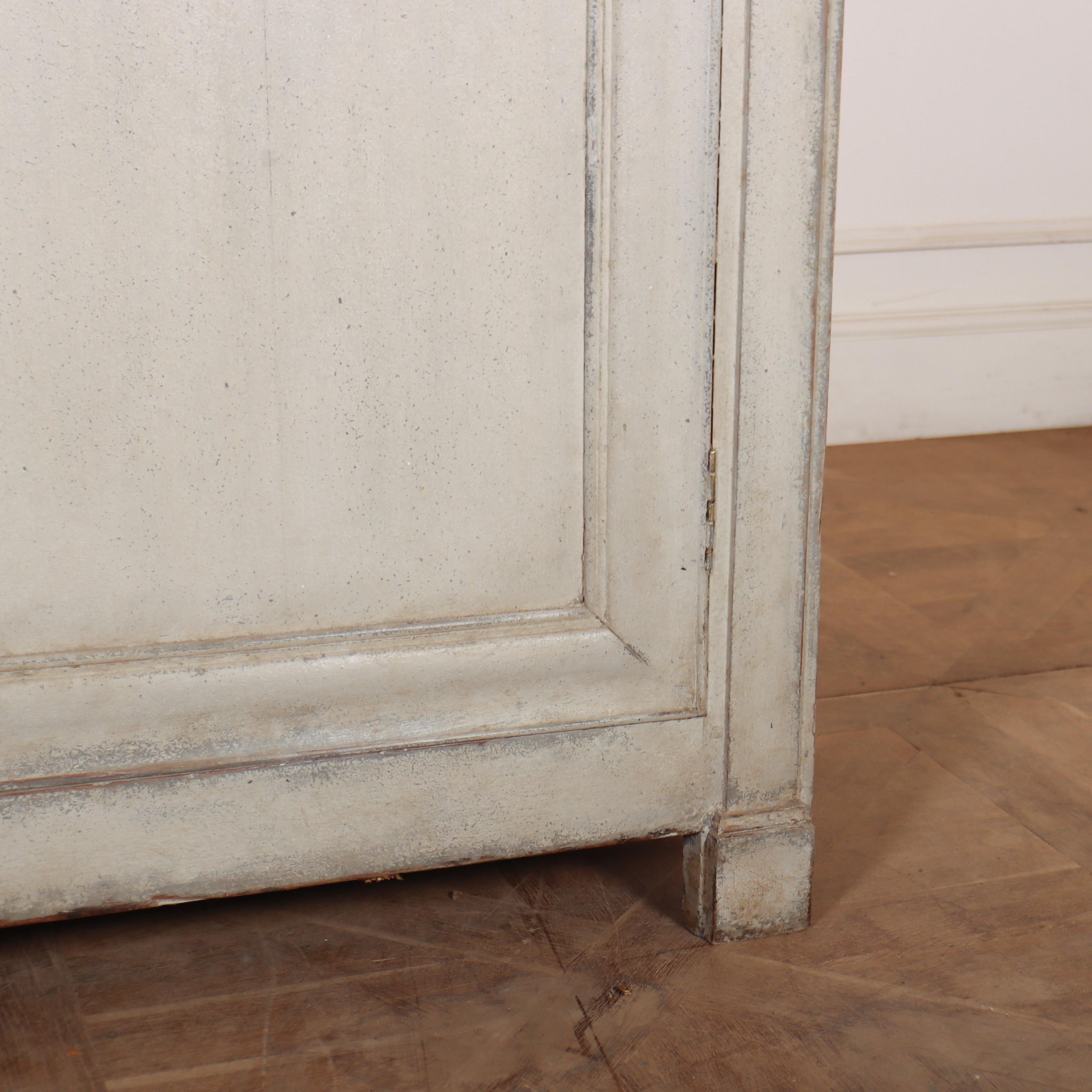 Beech French Painted Narrow Enfilade For Sale