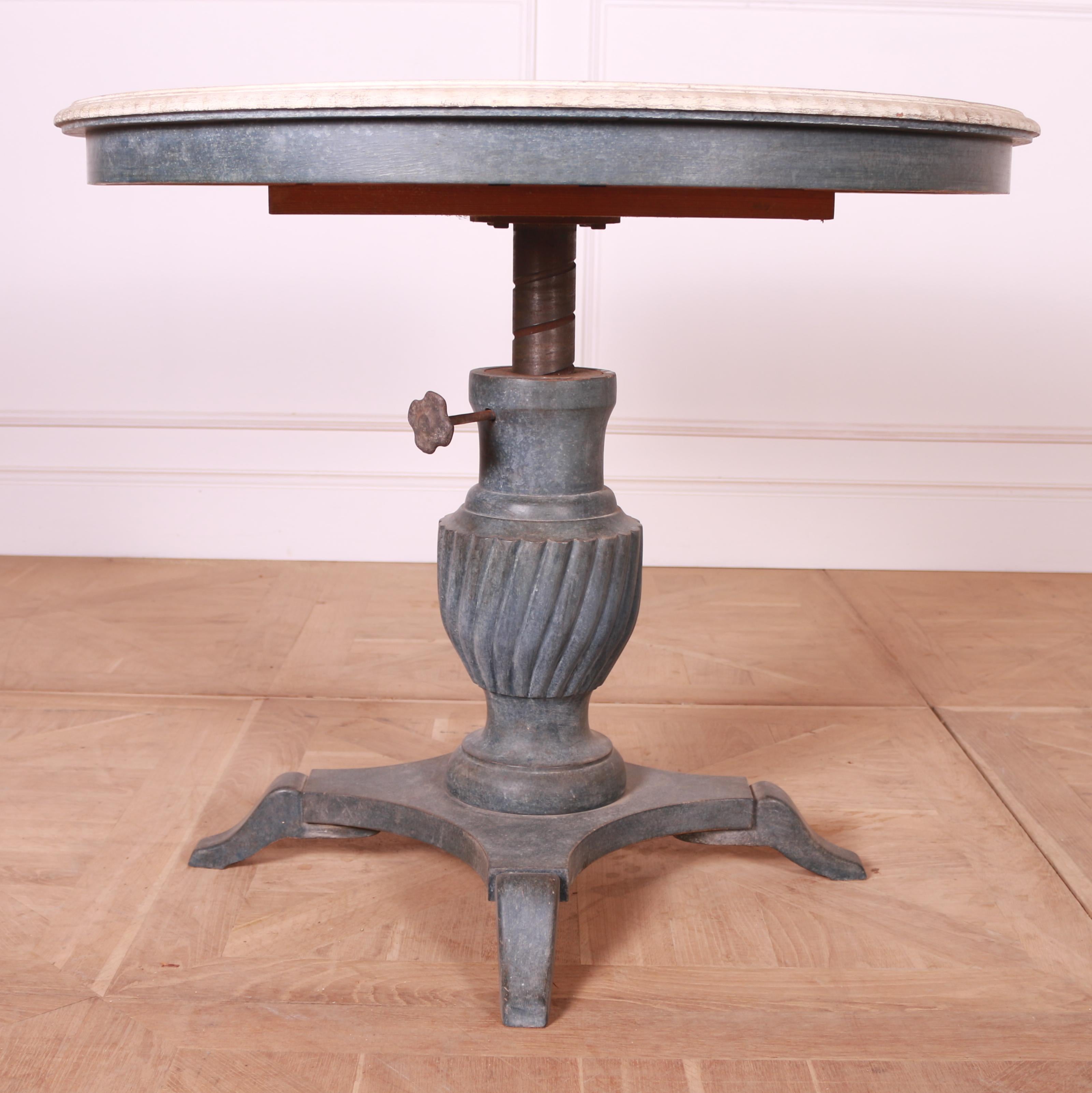 French Painted Oak Centre Table 2