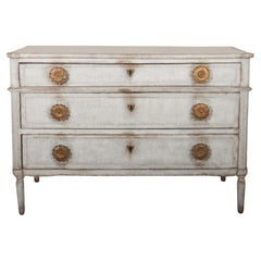 French Painted Oak Commode