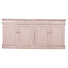 Antique French Painted Pine Enfilade