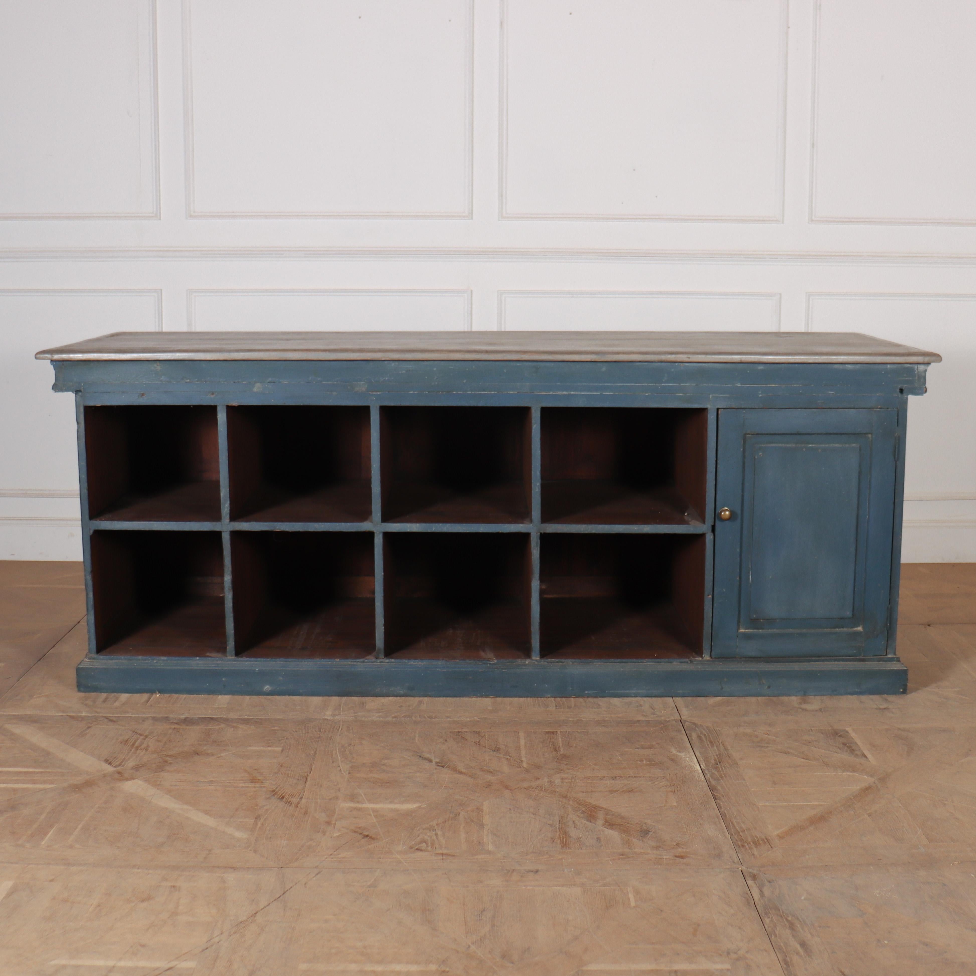 French Painted Shop Counter For Sale 1