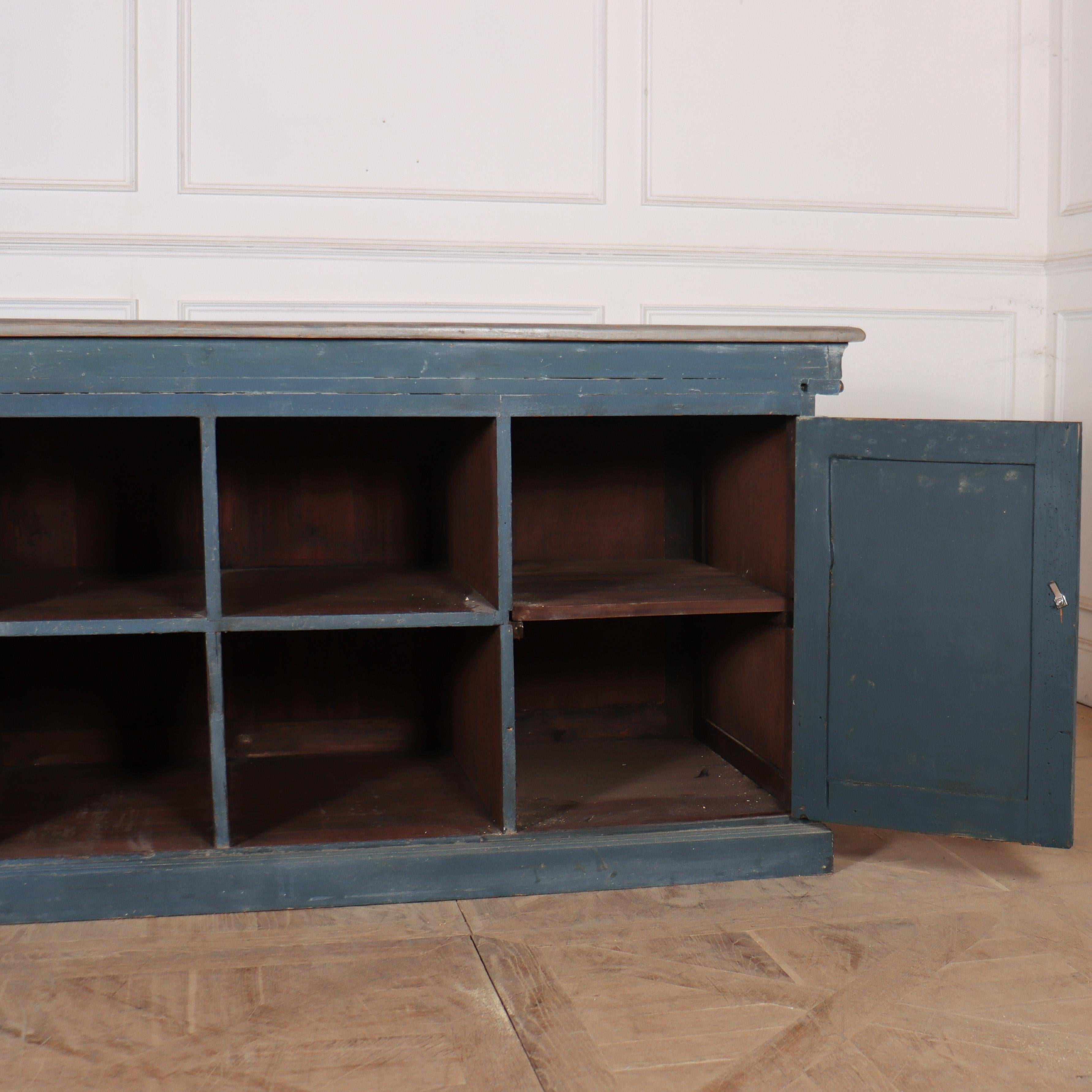 French Painted Shop Counter For Sale 2