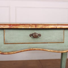 French Painted Side Table