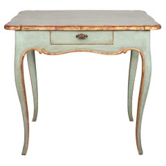 French Painted Side Table