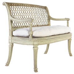 French Painted Sofa, circa 1900