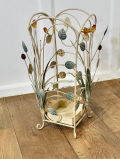 French Painted Wire Work Umbrella Stand A lovely little piece of wirework