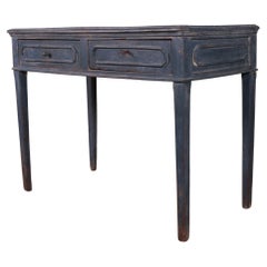 French Painted Writing Table