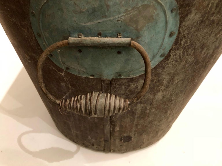 French Painted Zinc Bathtub from 1800 For Sale at 1stDibs