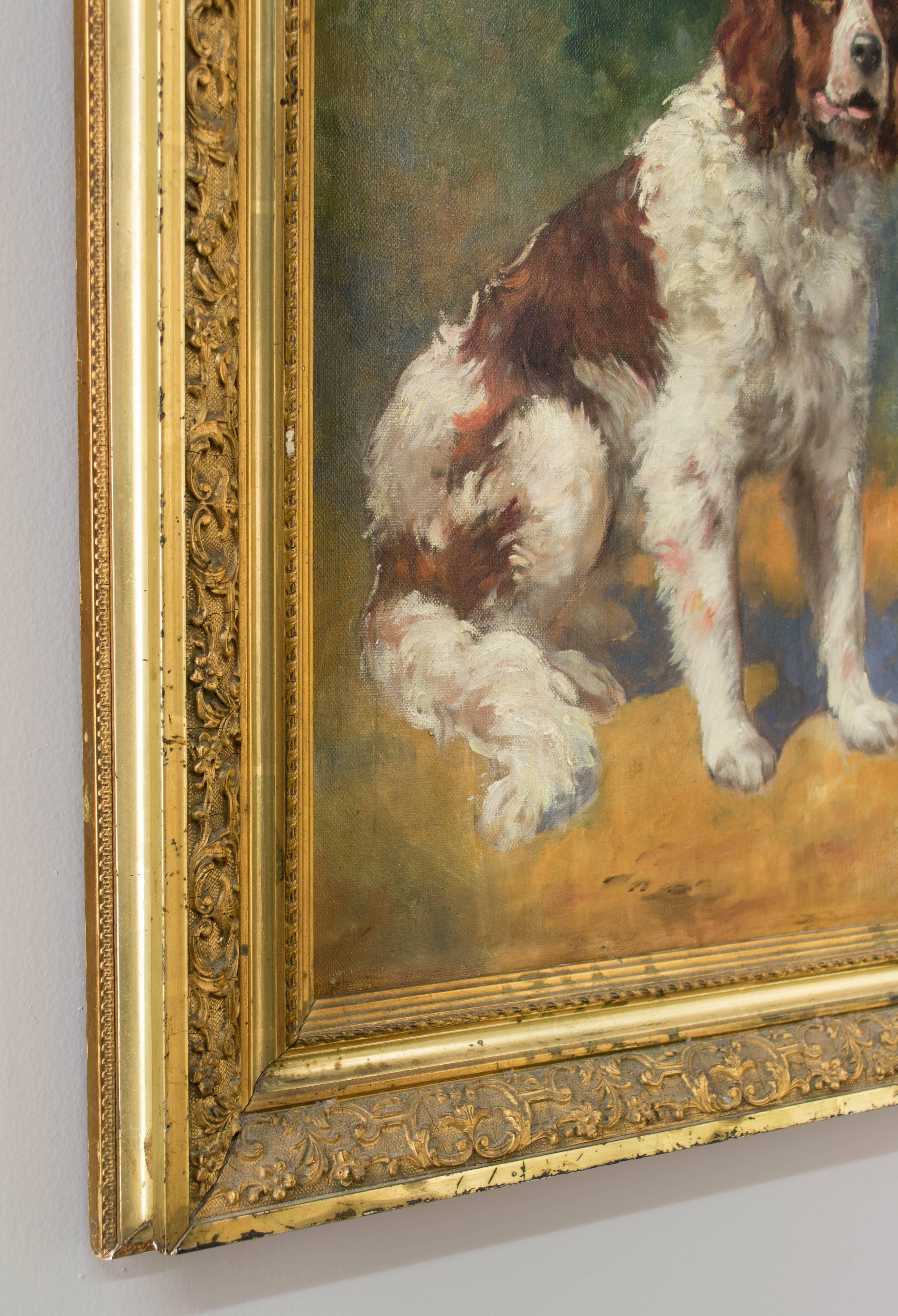 French Painting of a Spaniel 2