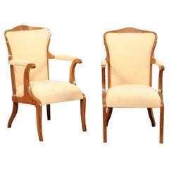 French Pair Fauteuils, Early to Mid 20th C.