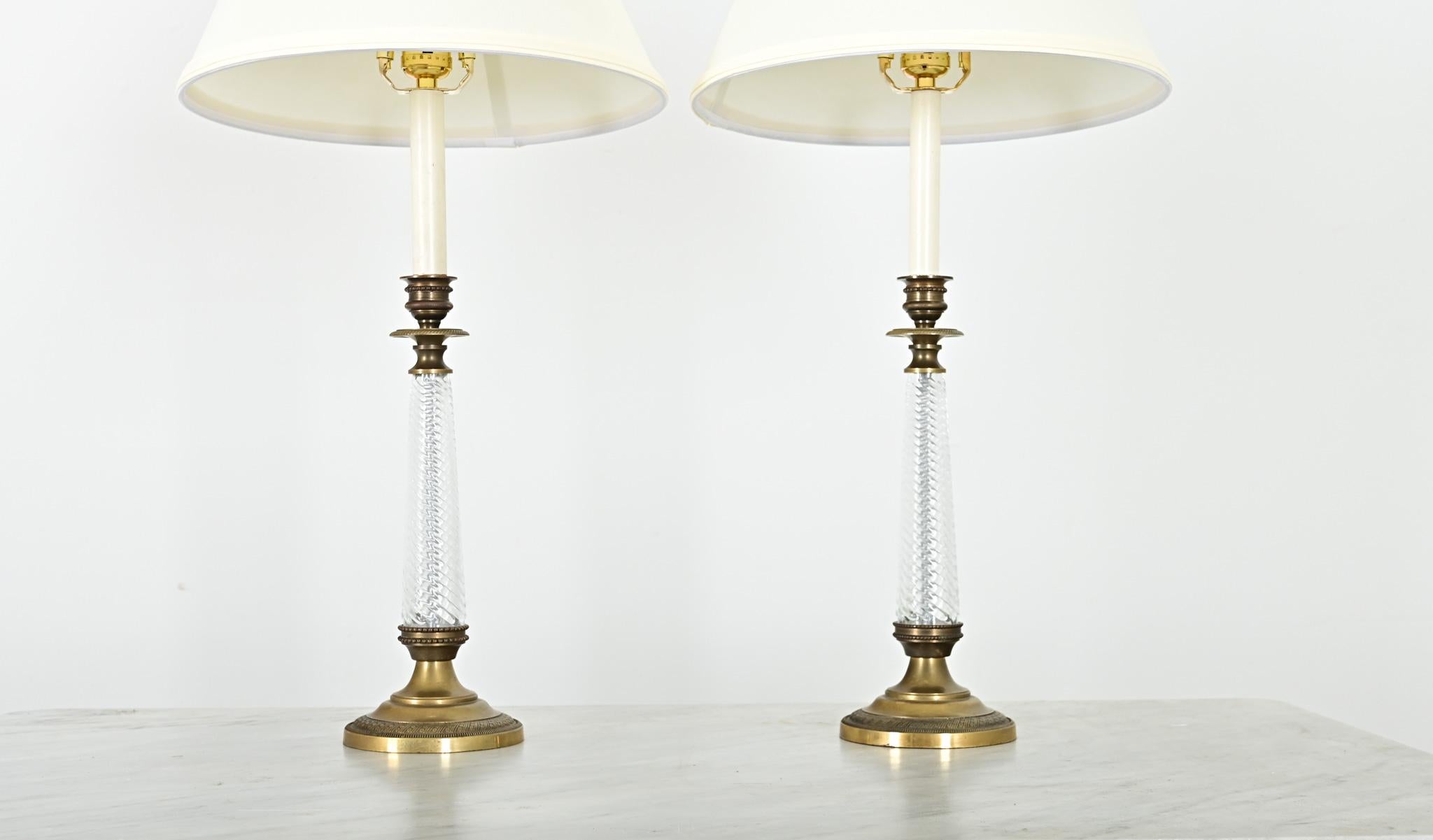 Pareja de candelabros imperio franceses del siglo XIX Imperio en venta