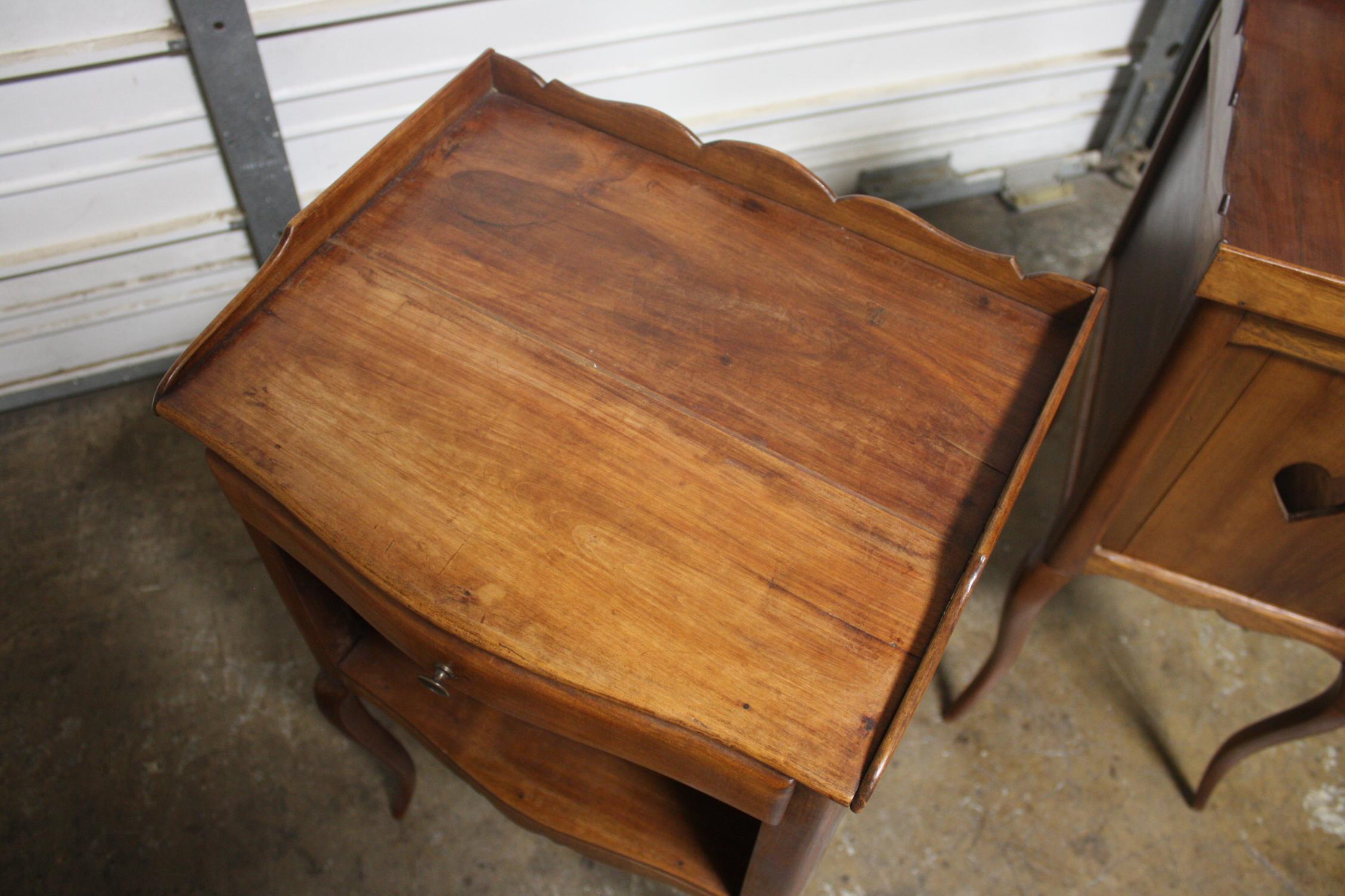 French Pair of 19th Century Nights Stands or Side Tables 5