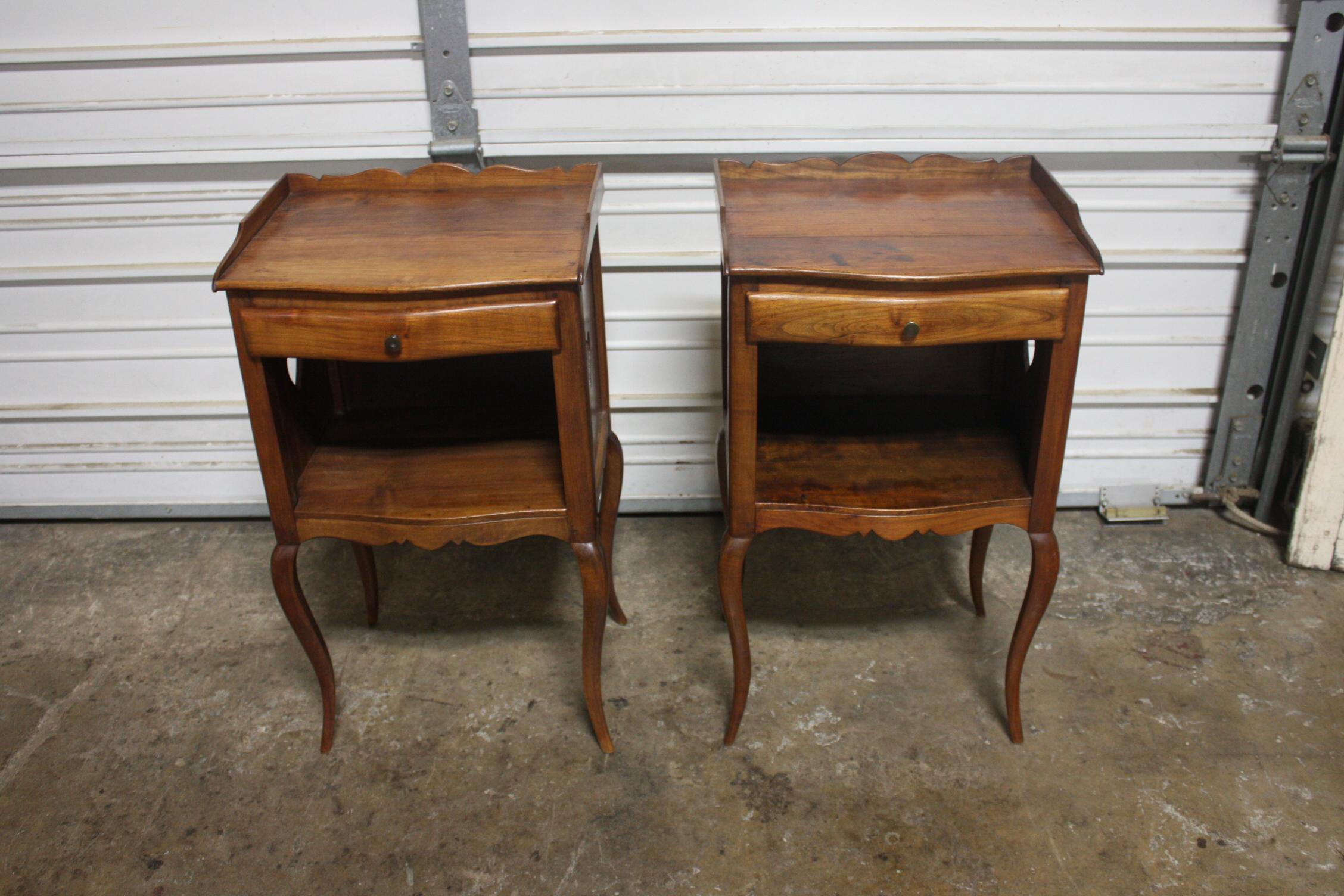 Very charming pair of night stands that can be used anywhere at home.