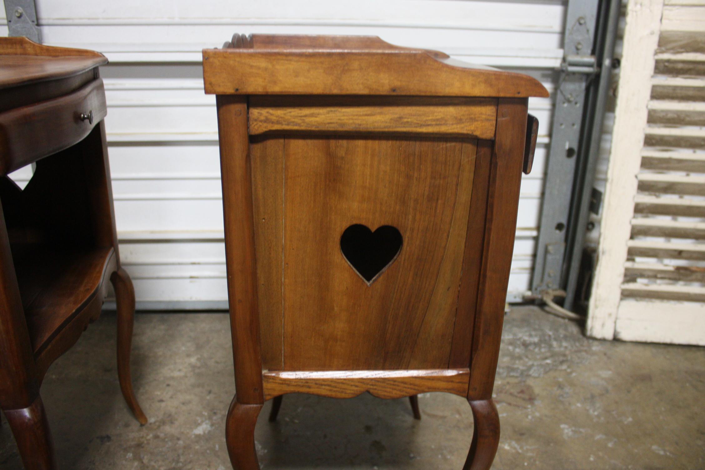 French Pair of 19th Century Nights Stands or Side Tables 3