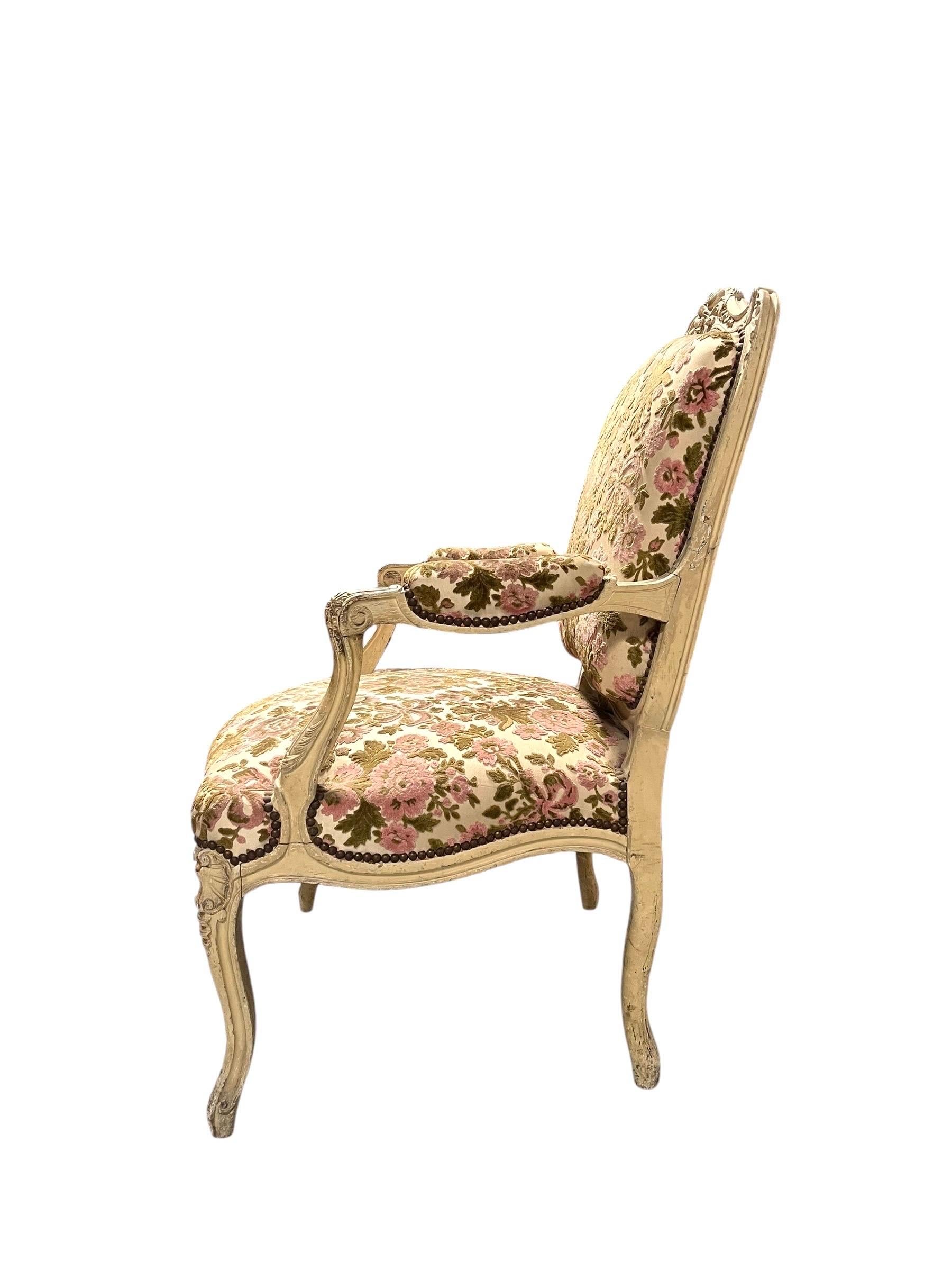 French Pair of armchairs 