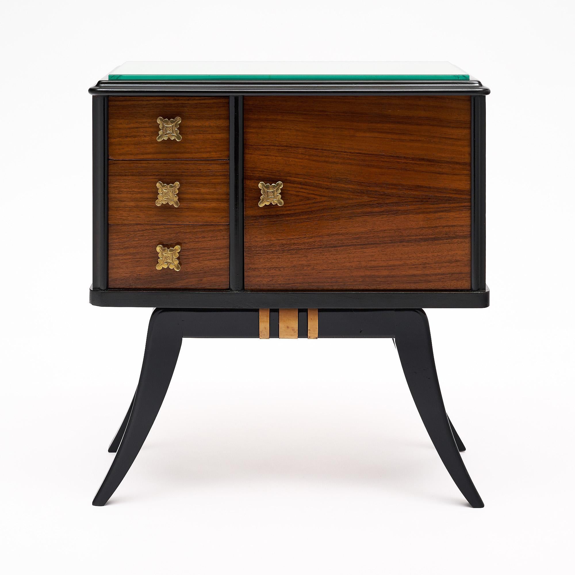 Mid-20th Century French Pair of Art Deco Side Tables For Sale