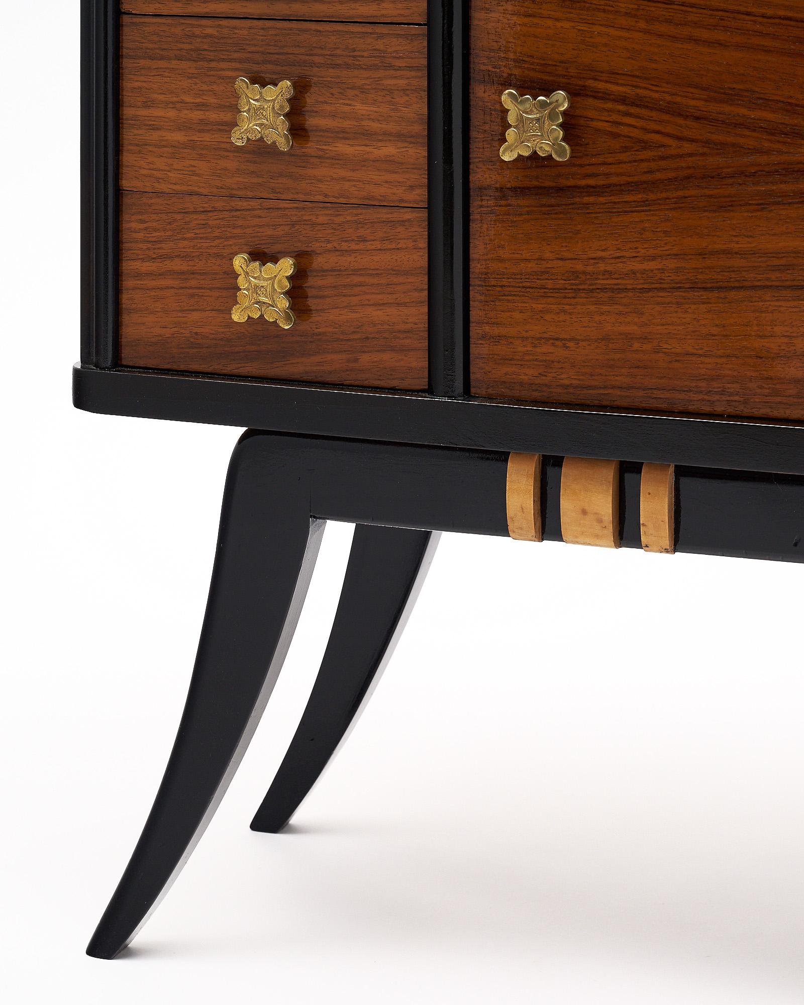 French Pair of Art Deco Side Tables For Sale 1