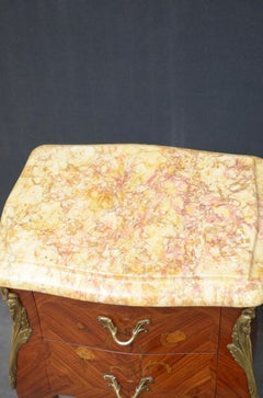 French Pair of Bedside Cabinets
