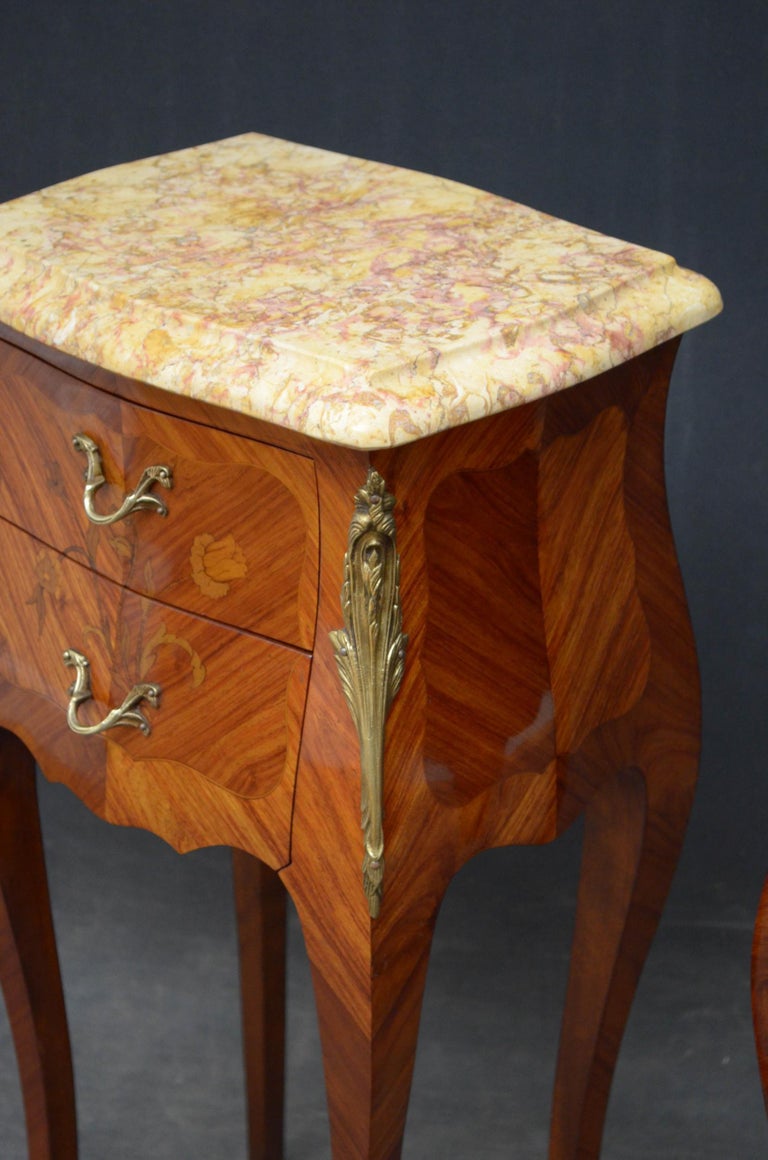 French Pair of Bedside For Sale at 1stDibs